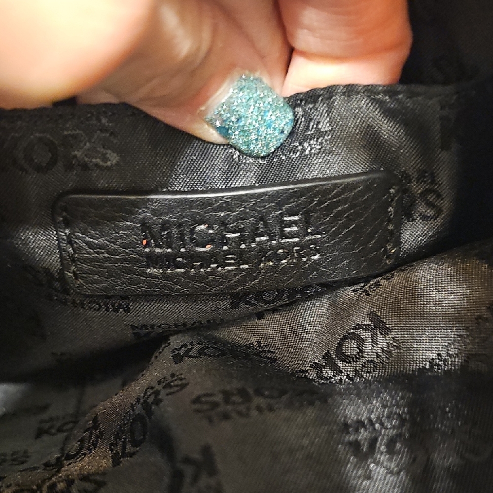 Michael Kors Black Crossbody with Buckle Detail - Picture 6 of 6